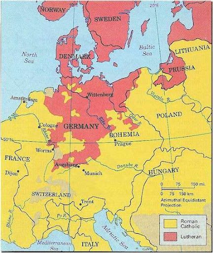 En Que Paises De Europa Triunfo La Reforma Protestante